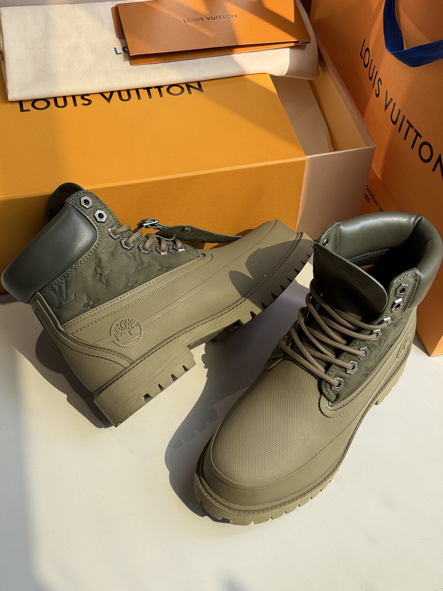 Giầy Boot LV × Timberland_thumbnail_4