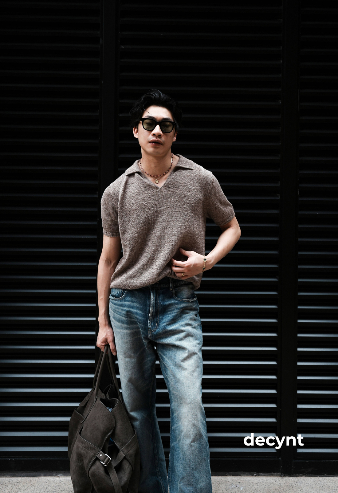 KNITTED POLO SHIRT TOP decynt 01_thumbnail_4
