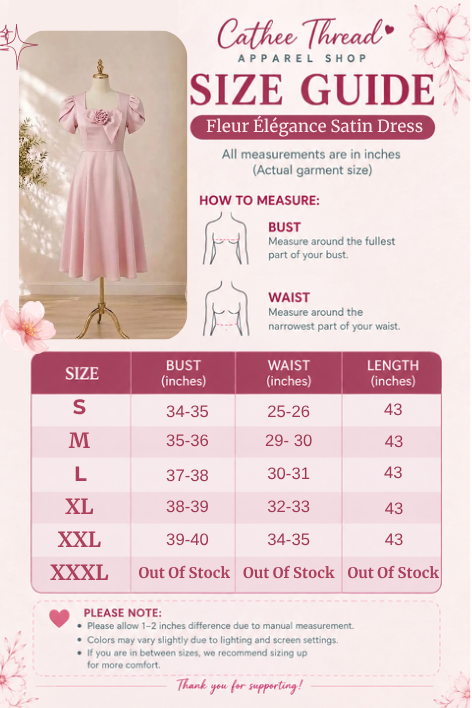 Fleur Élégance Satin Dress_thumbnail_5
