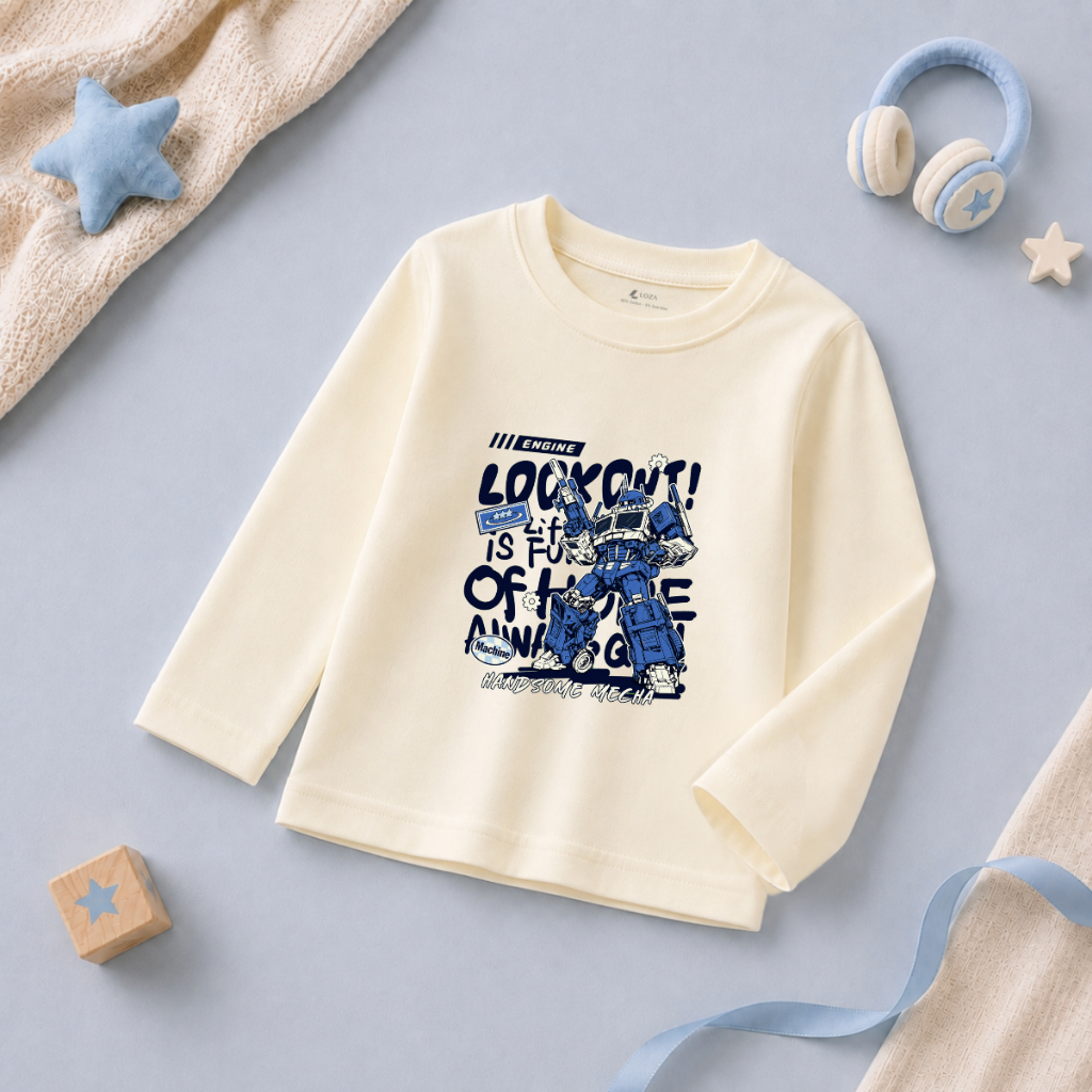 Áo thun dài tay bé trai nhiều hình in khỏe khoắn, năng động -  Loza Kids - KT012_thumbnail_7