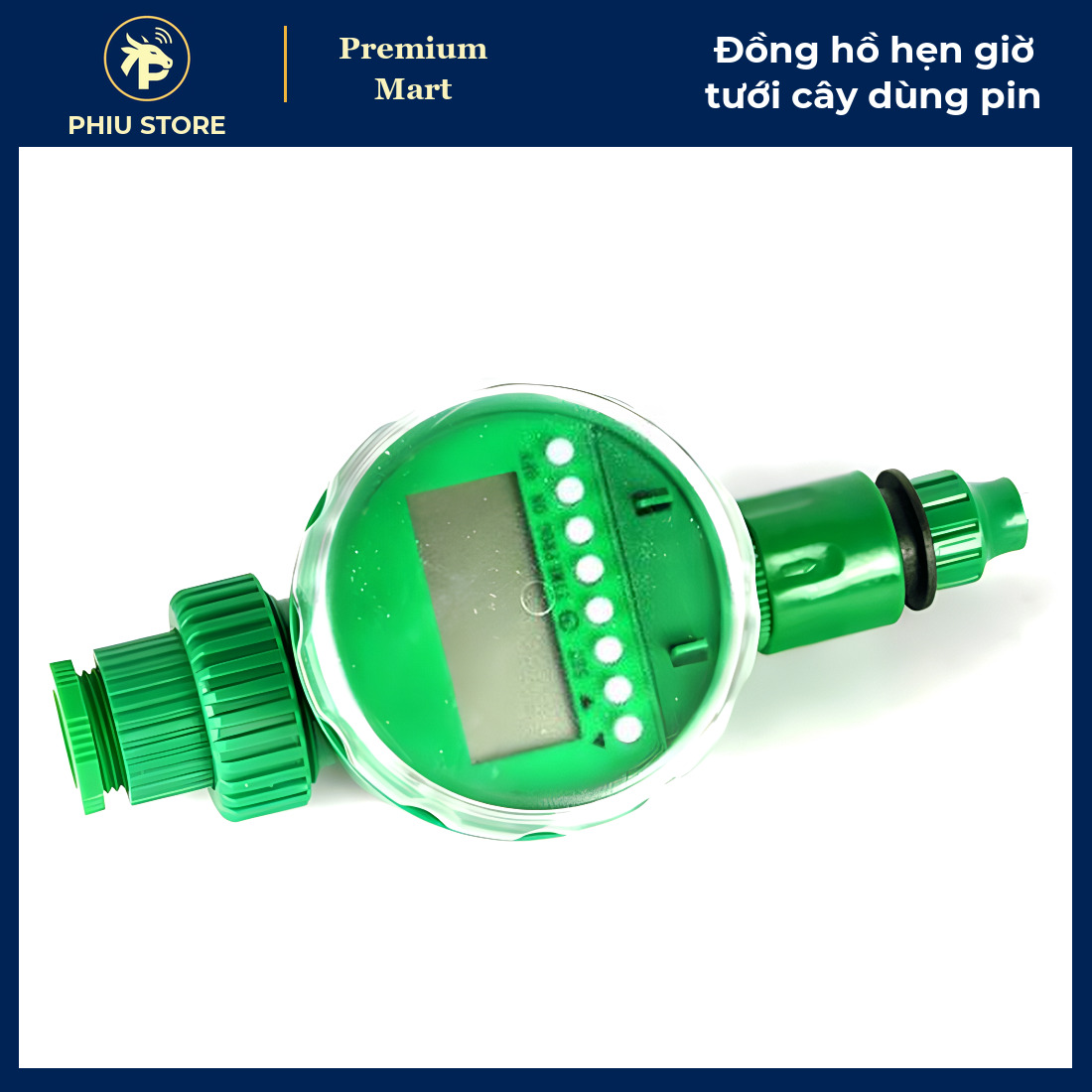 Đồng Hồ Hẹn Giờ Tưới Cây Tự Động Dùng Pin AAA, Ren 1/2 Inch, 16 Chương Trình - Tưới Nhỏ Giọt, Phun Sương - PHIU STORE_thumbnail_3