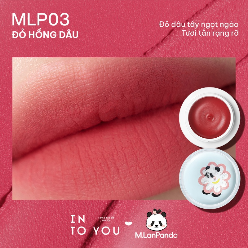 [INTO YOU] Son bùn hũ Into You Shero Super Matte Lip & Cheek Mud 5g (phiên bản gấu Panda)_thumbnail_4