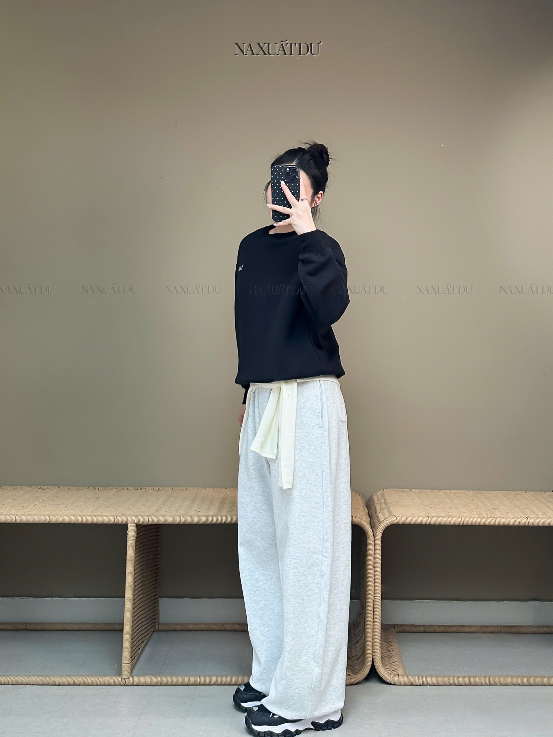 Quần nỉ suông UNISEX - Q327_thumbnail_3