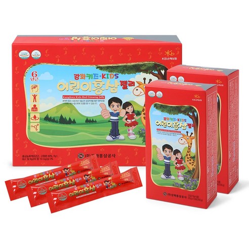 Thạch Hồng Sâm Hươu Cao Cổ Trẻ Em Hàn Quốc