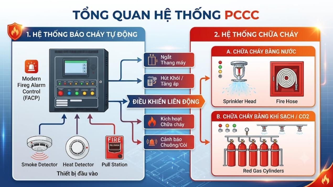 Hệ Thống Báo Cháy Và Hệ Thống Chữa Cháy Tự Động 2026