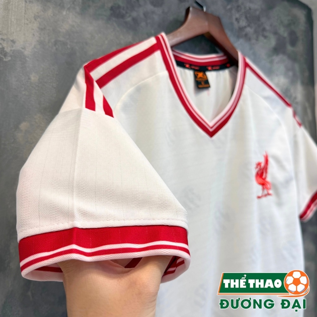 Quần Áo Bóng Đá The Kop Trắng 26/27 Thun Mè S-Comf Thoáng Khí Thể Thao Đương Đại_thumbnail_4