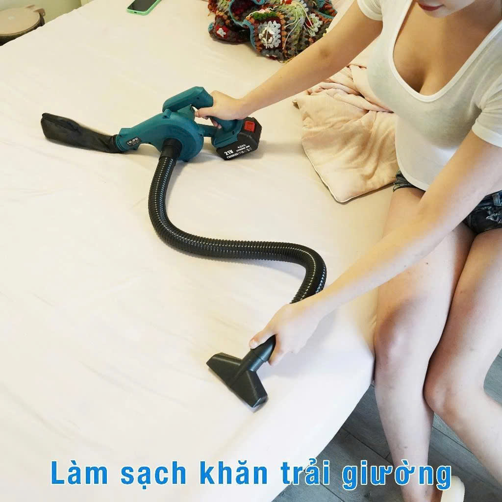 Máy Thổi Bụi, Hút Bụi (2 TRONG 1) - Dùng Pin Makita - Máy cầm tay
