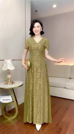 Đầm đỏ tay ngắn T824_thumbnail_3