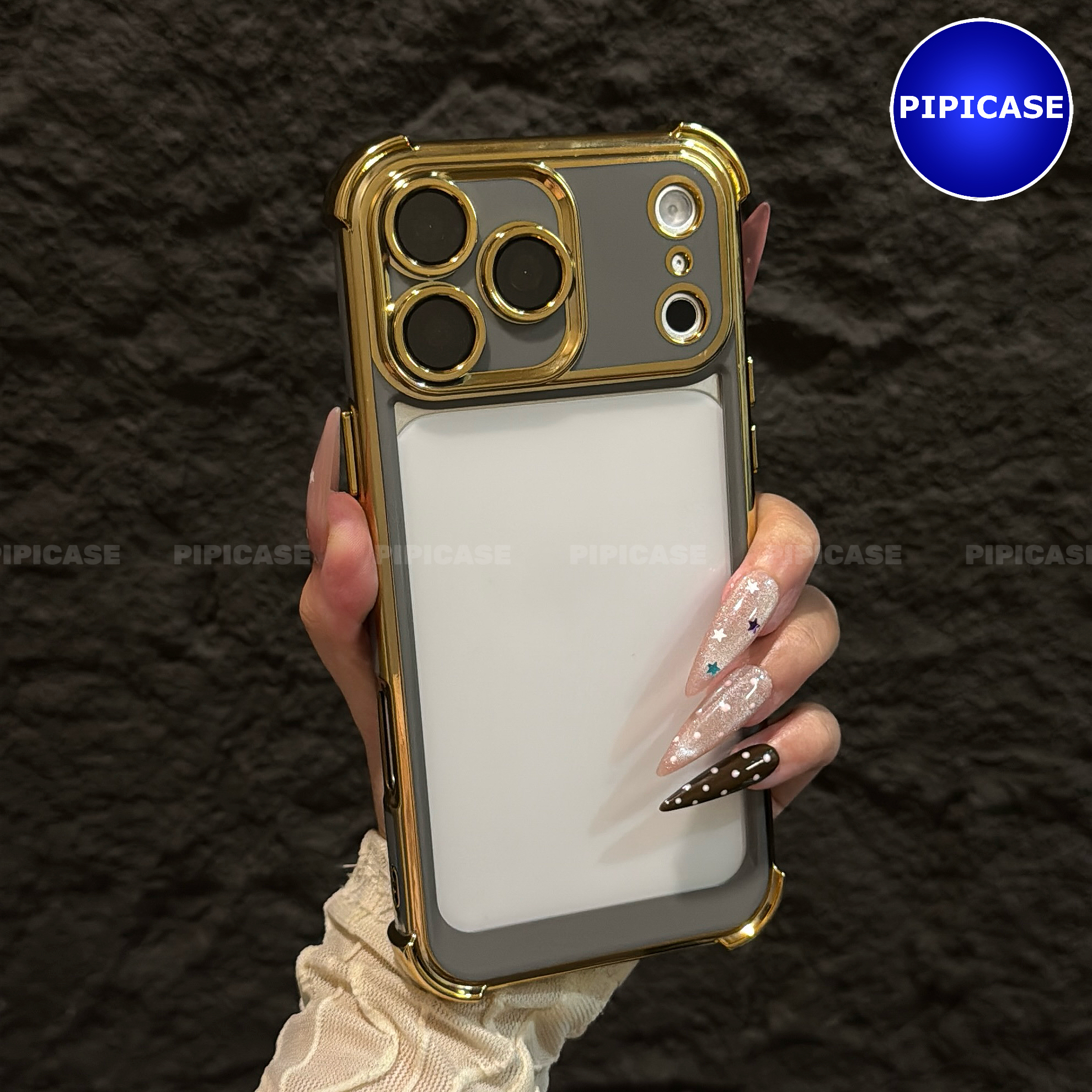 Ốp Lưng iPhone 17 Pro Max - Timo - Xám