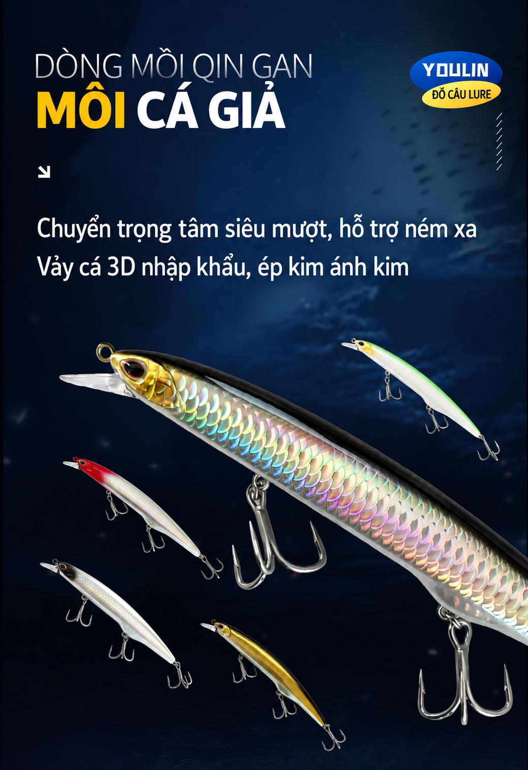 Mồi Lure Nổi Minnow Maris Deep F115_thumbnail_9