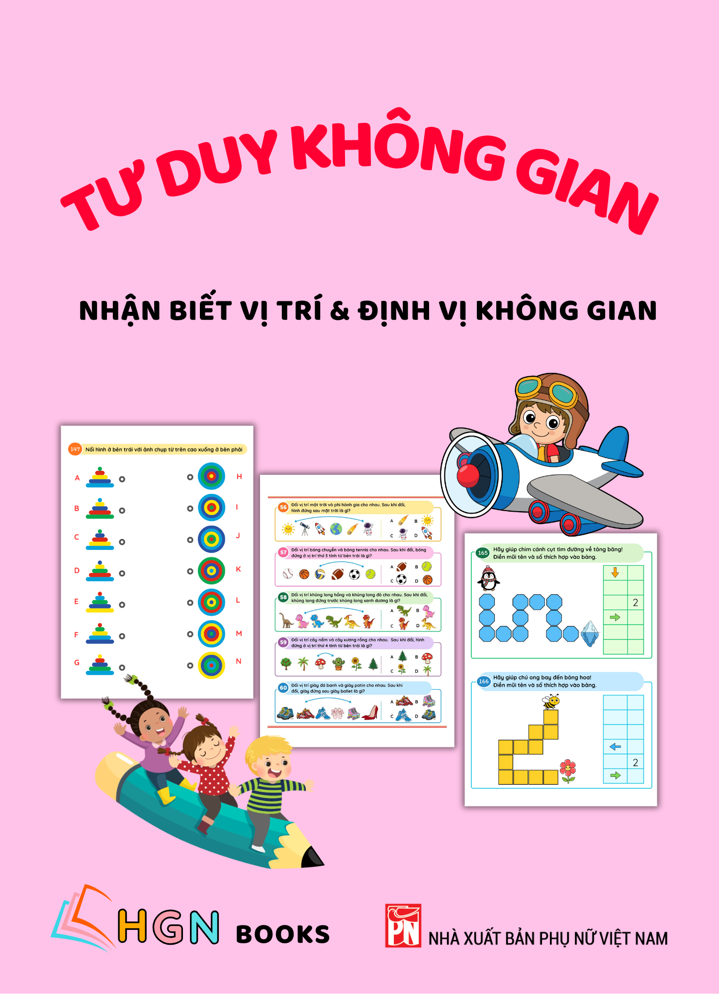 Tư duy không gian - 172 bài toán tư duy Nhận biết vị trí & Định vị không gian