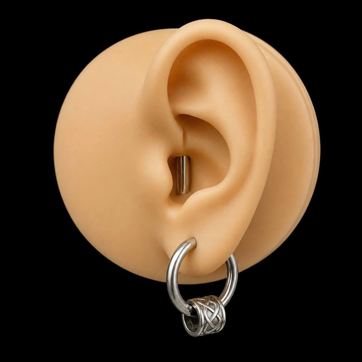 khuyên vòng kiểu charm trụ vuông trống đồng cổ điển 12mm._thumbnail_3