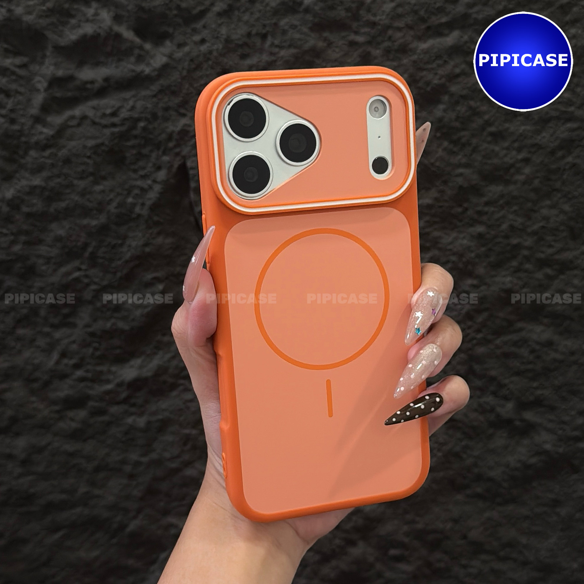 Ốp Lưng iPhone 18 Pro Max - PPC - Cam_thumbnail_0