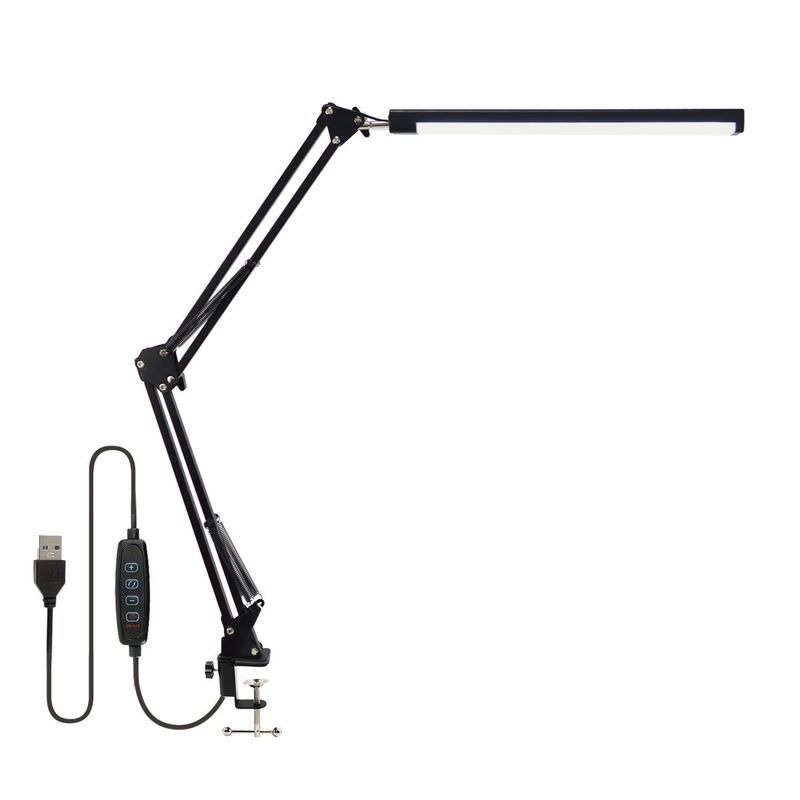 Đèn Kẹp Bàn Đọc Sách Cao Cấp Longtoo T09 –  Khung Hợp Kim Nhôm, Tiết Kiệm Điện_thumbnail_11