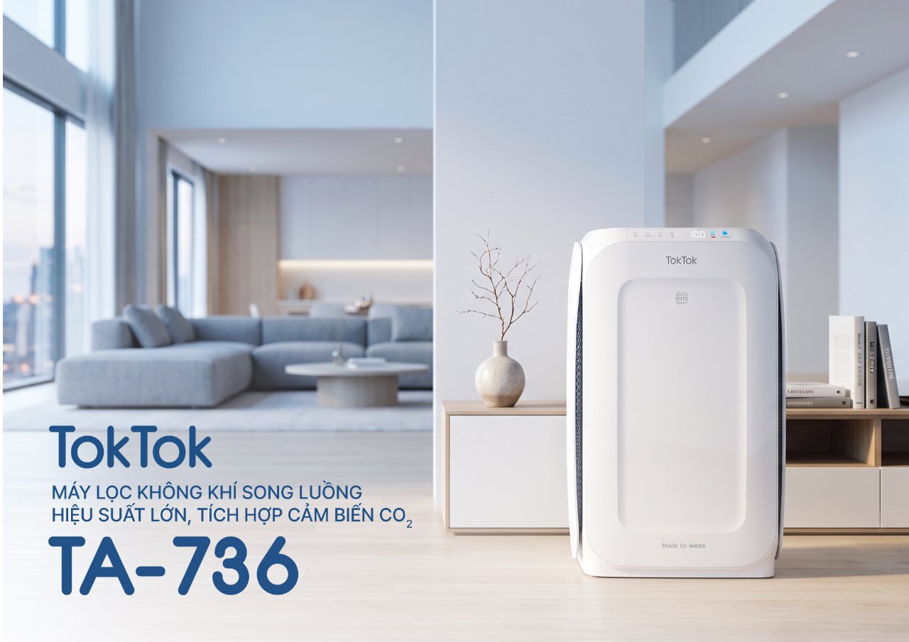 Thuê máy lọc không khí TokTok TA-736 (giá/tháng)