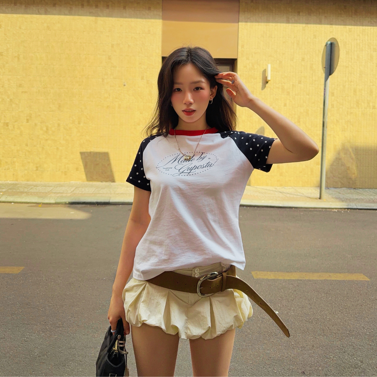 Áo Babytee Starlit 𝙂𝙐𝙋𝙊 Tay Raglan Form Fit Cotton Basic Dễ Phối Đồ Local Brand – BBT01_thumbnail_3