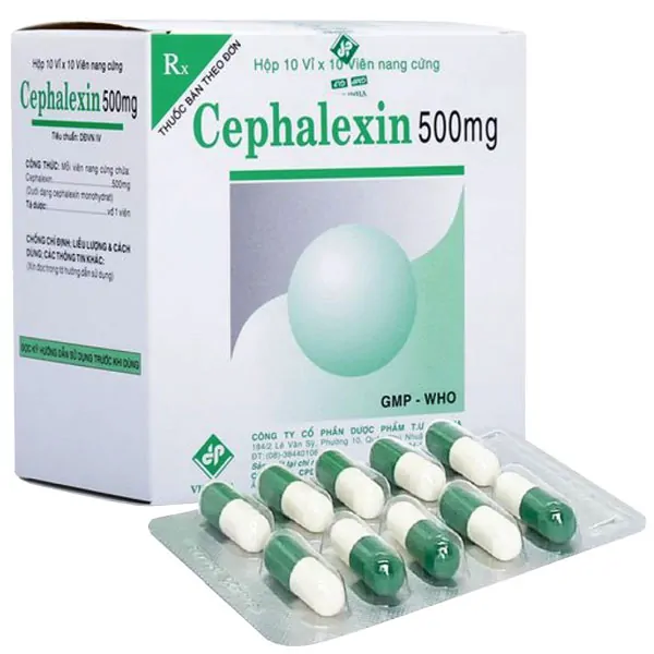 Cephalexin 500mg (H/100V) - VDP