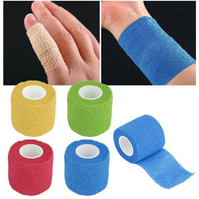 Băng Keo Vải Thể Thao 5Cm Băng Keo Vải Quấn Cổ Chân Cổ Tay (Màu Ngẫu Nhiên) Thể Thao Đương Đại_thumbnail_1