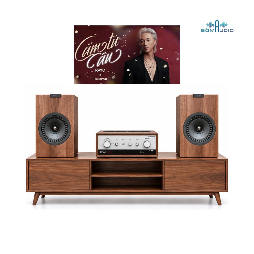 Combo Amply LEAK STEREO 130 + Loa Bookshelf KEF Q3 META - LEK3_thumbnail_1