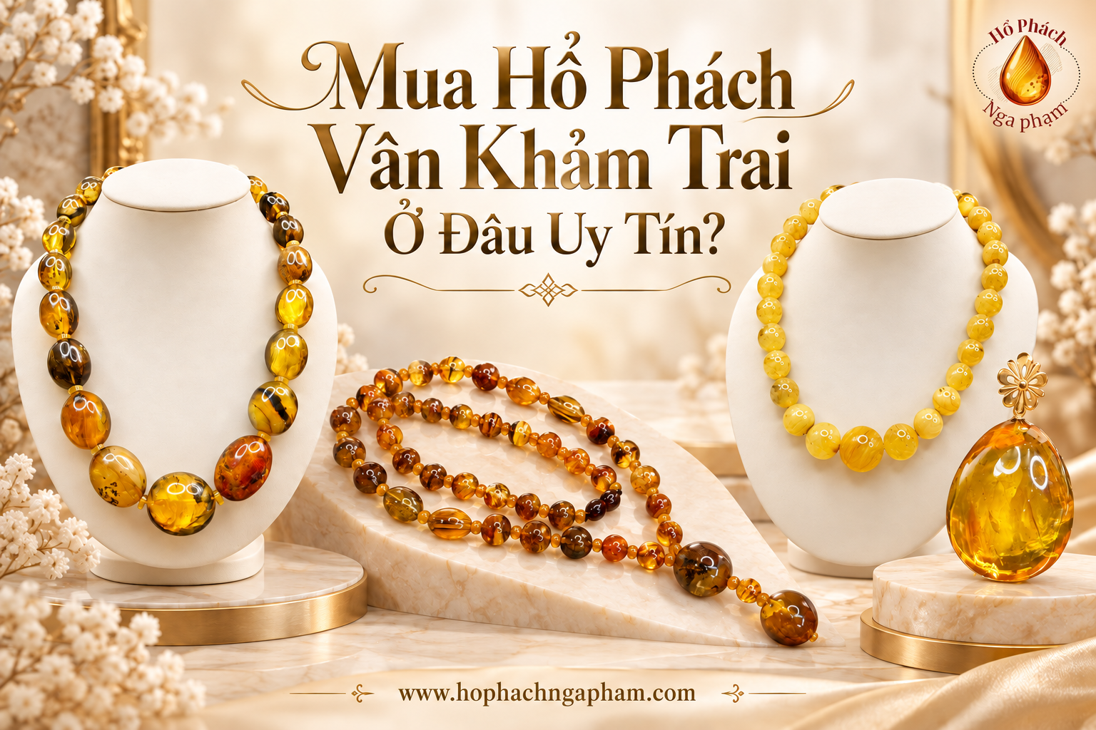 Mua Hổ Phách Vân Khảm Trai Ở Đâu Uy Tín?