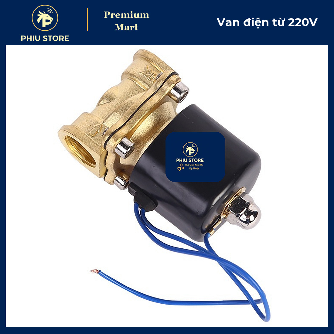 Van Điện Từ Thường Đóng 220V Phi 21, Phi 27 Thân Đồng - Điều Khiển Nước Bằng Điện, Tưới Cây Hẹn Giờ - PHIU STORE_thumbnail_3