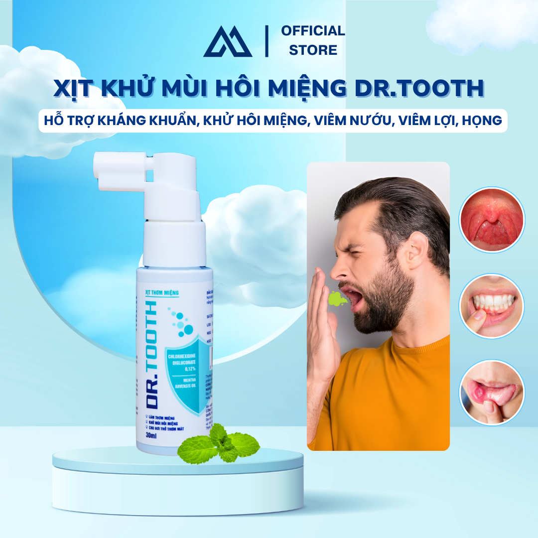 Xịt thơm miệng Dr.Tooth