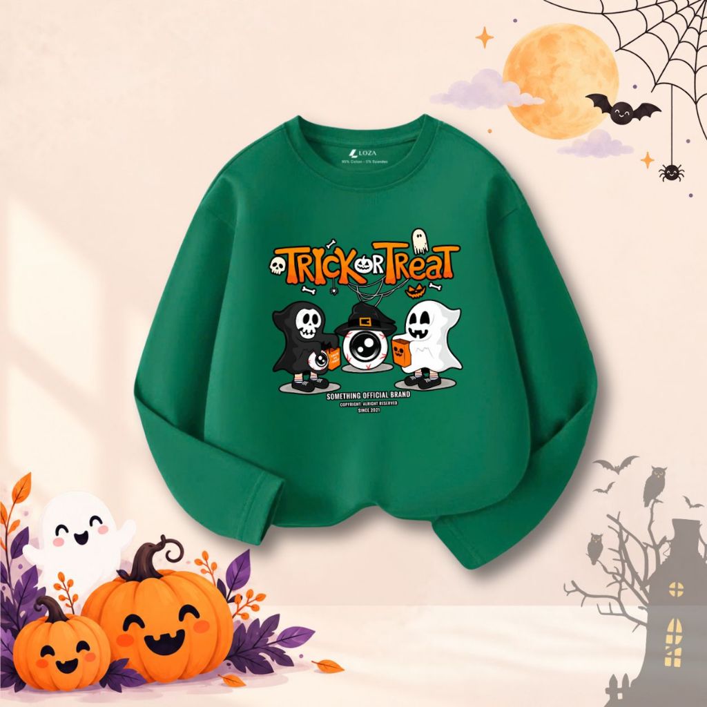 Áo thun dài tay bé trai nhiều hình in Halloween - Loza Kids KT018_thumbnail_7