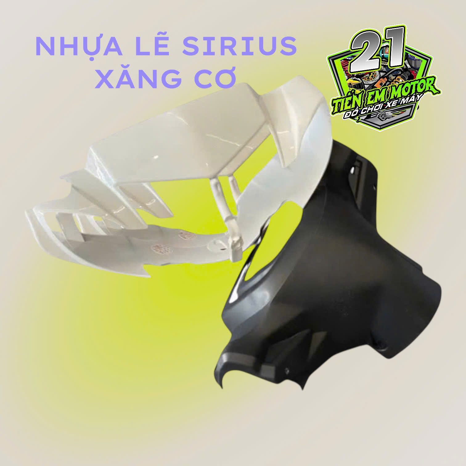 Ốp đầu trước Sihello Sirius xăng cơ - Nhựa ABS loại 1_thumbnail_4