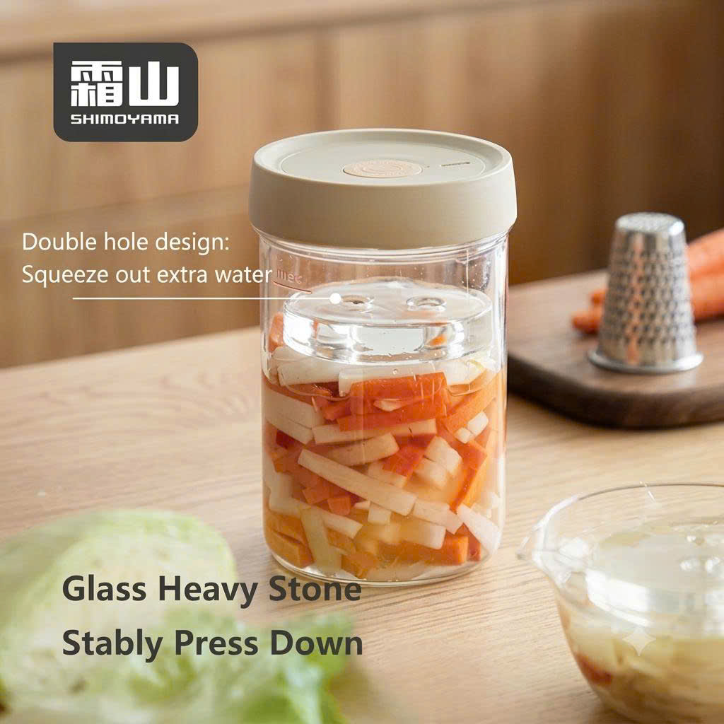Hũ Thủy Tinh Muối dưa cà 1.3L Shimoyama 1300ml_thumbnail_4