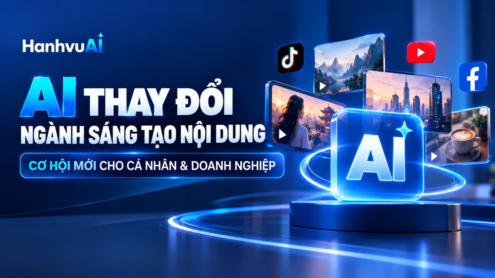 AI Thay Đổi Ngành Sáng Tạo Nội Dung Như Thế Nào? Cơ Hội Cho Cá Nhân Và Doanh Nghiệp Năm 2026