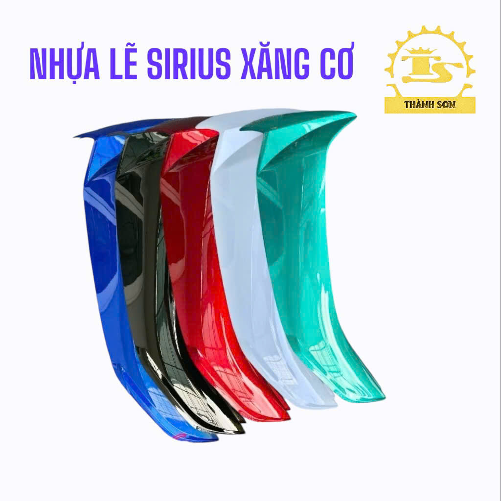 Bửng ngoài | Yếm ngoài Sirius Xăng cơ - Nhựa ABS Loại 1 - HTV