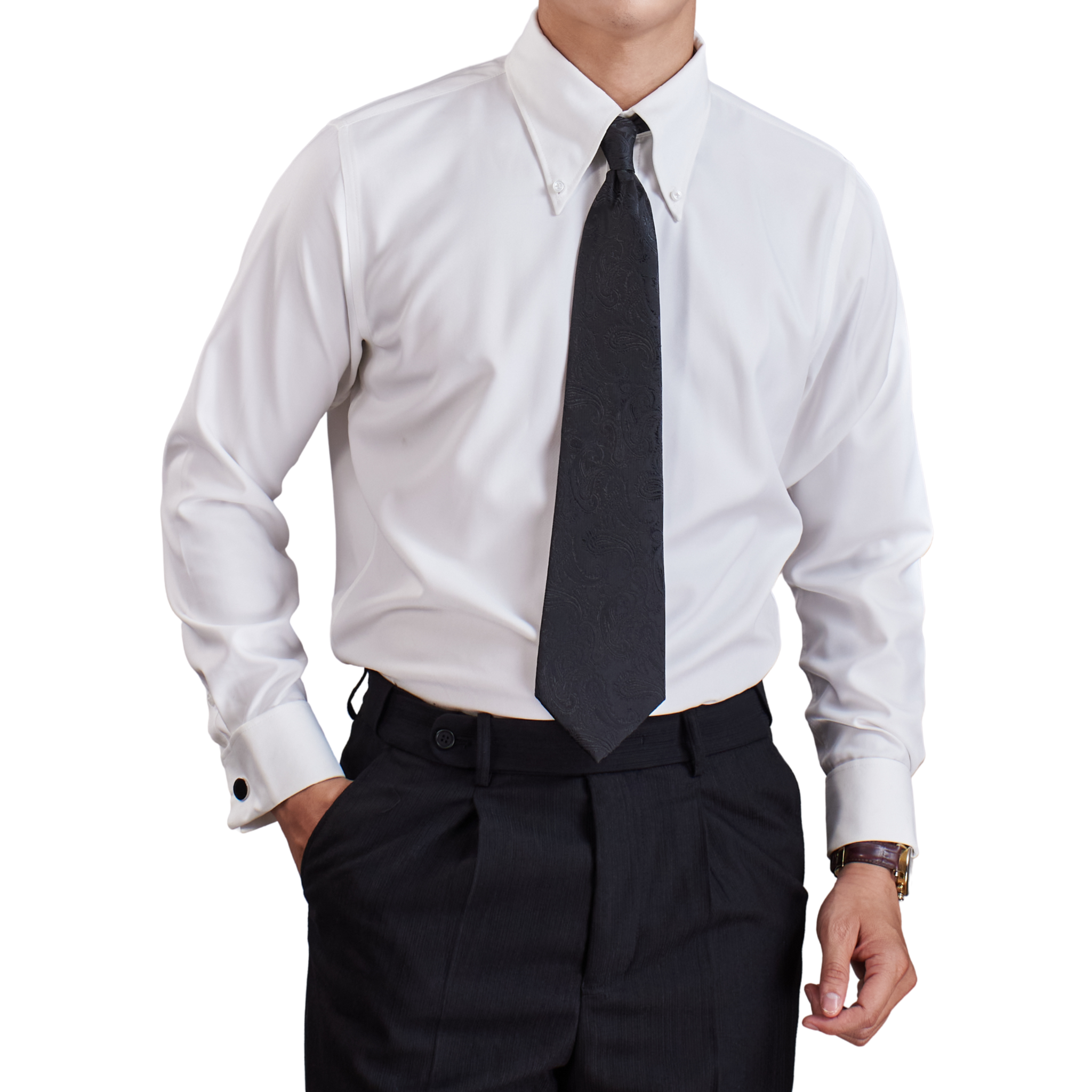 Sơ Mi Spearpoint Cufflinks