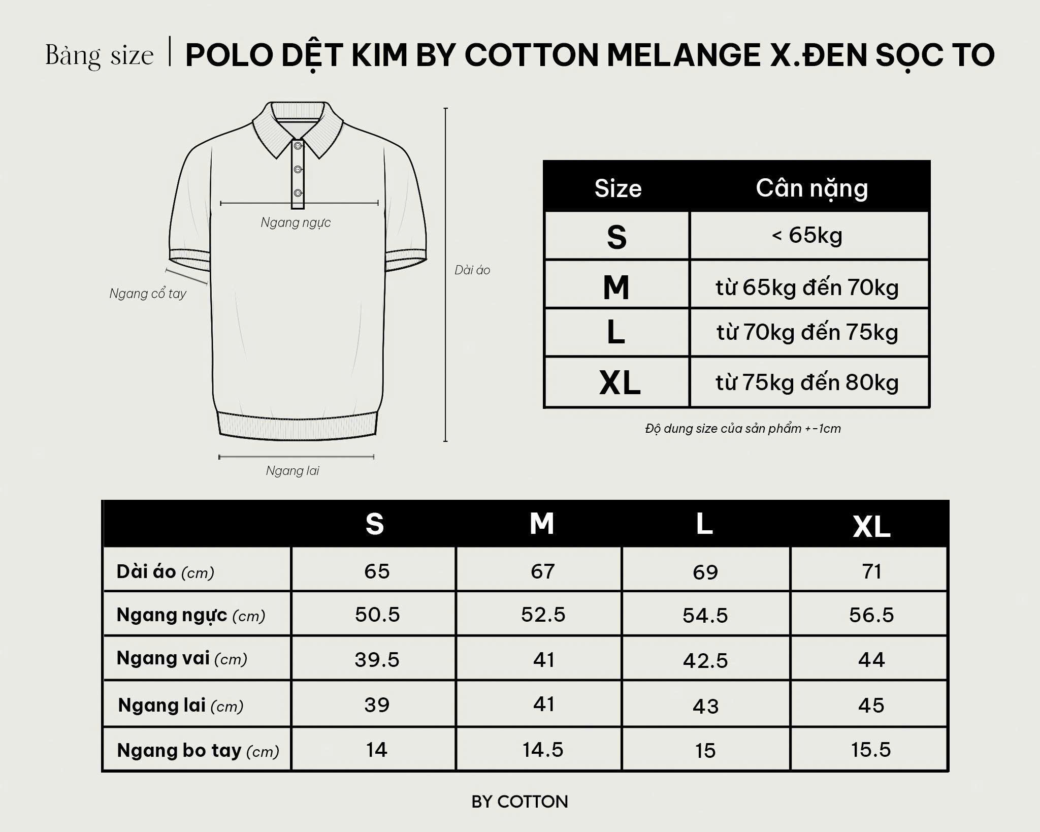 Áo Polo Dệt Kim By Cotton Melange X.Đen Sọc To_thumbnail_1