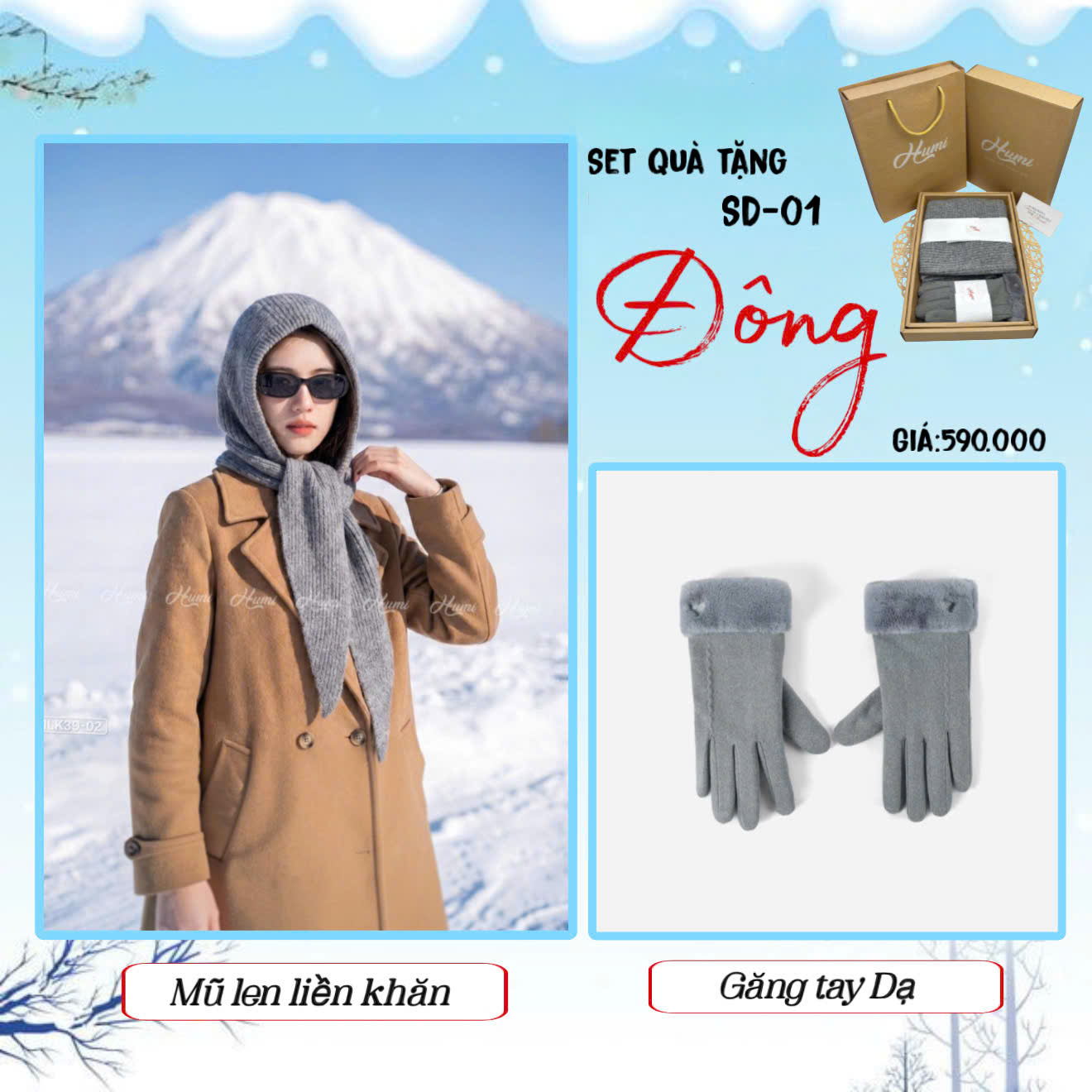 BỘ QUÀ TẶNG MÙA ĐÔNG (SD-01)