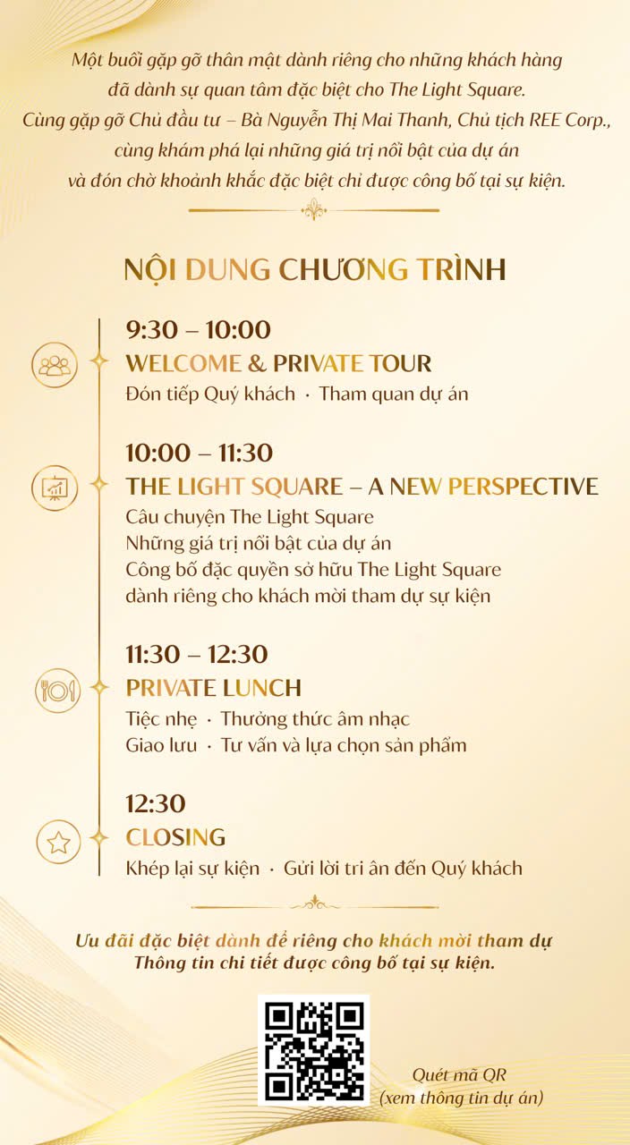 Chương trình The Light Square ngày 17 tháng 10 năm 2026