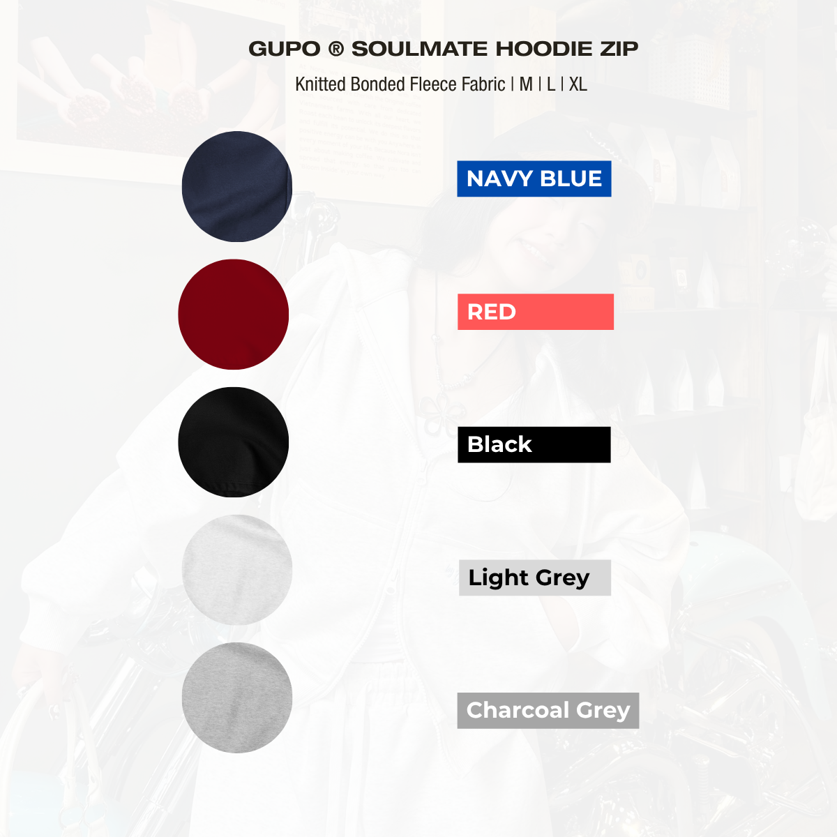 Áo Hoodie Zip Soulmate GUPO Áo Khoác Nỉ Ép Hàn 380GSM Thêu Nổi Form Boxy Unisex Local Brand - AKN-01_thumbnail_11