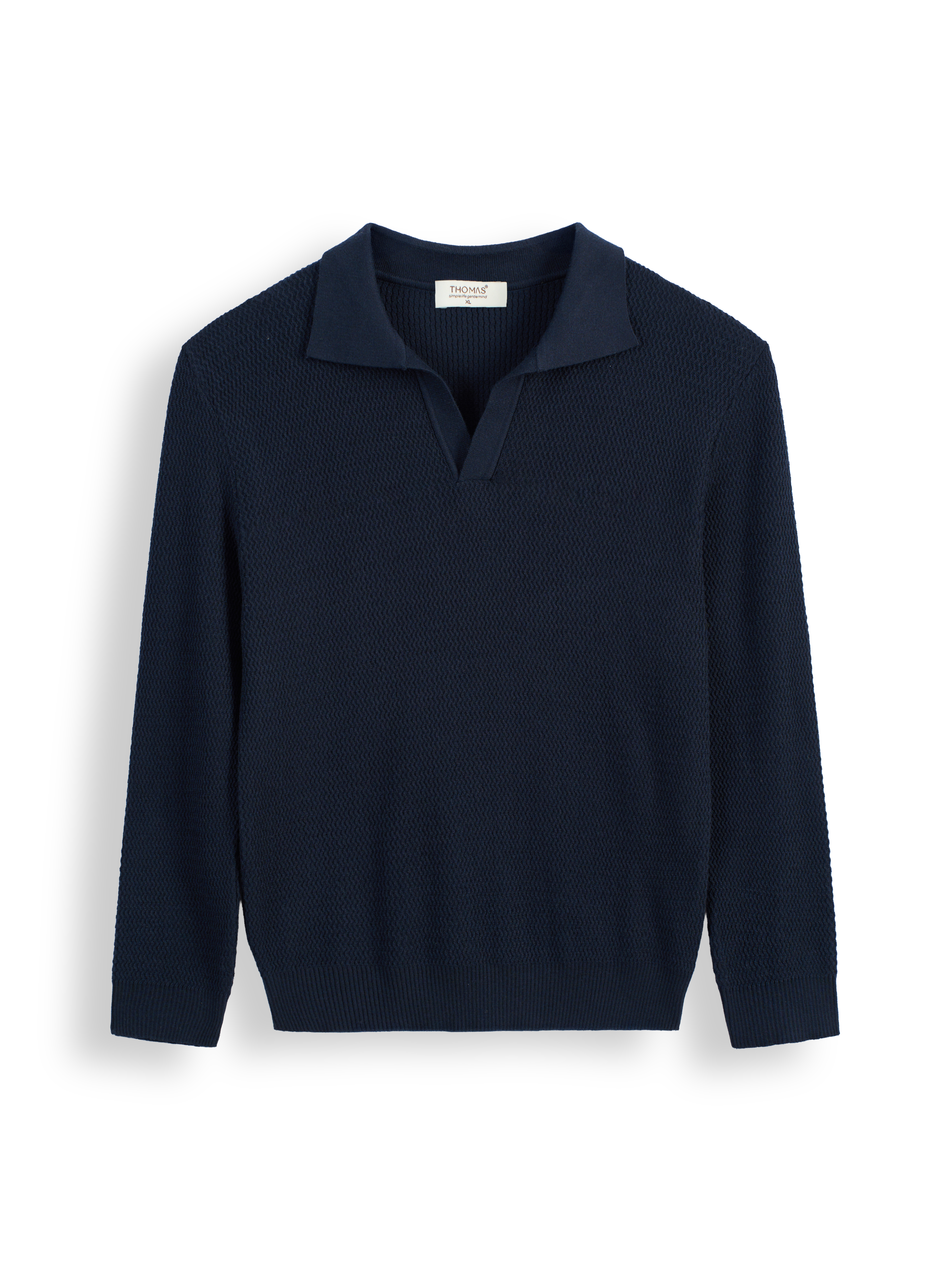 Áo Len Dài Tay Rustling Sợi Rayon Form Regular