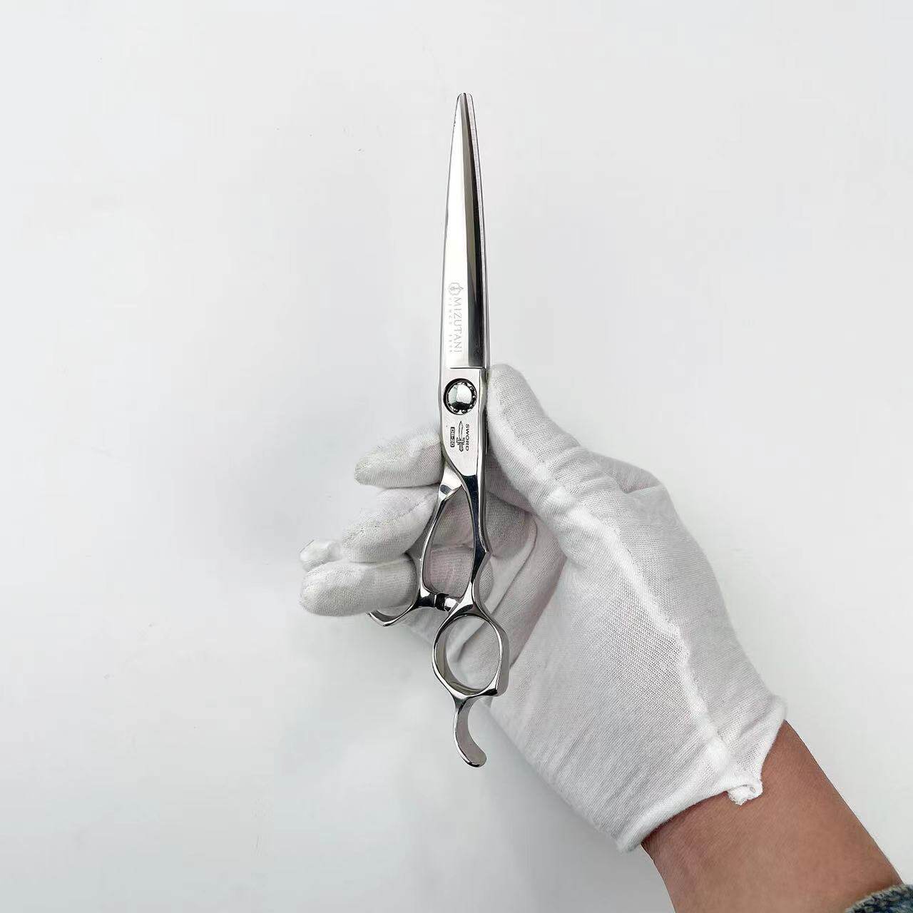 Kéo cắt & tỉa tóc Mizutani – D-series / Yugagi / Damascus (Hàng order)