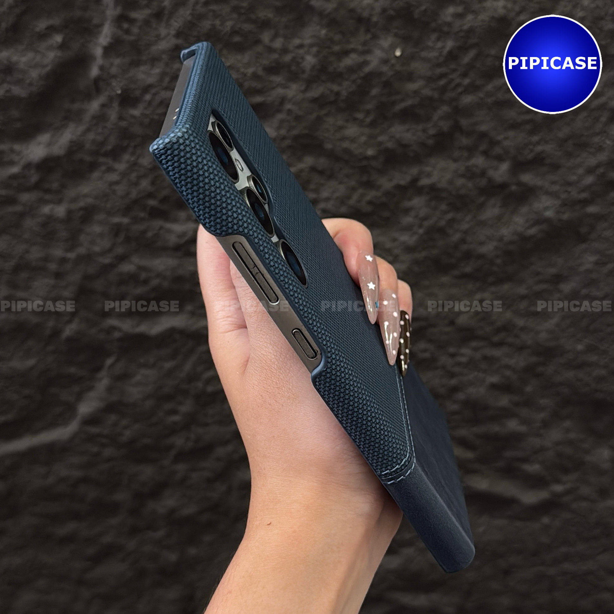 Ốp Lưng Samsung S24 Ultra 5G - Lechi - Xanh Dương_thumbnail_2