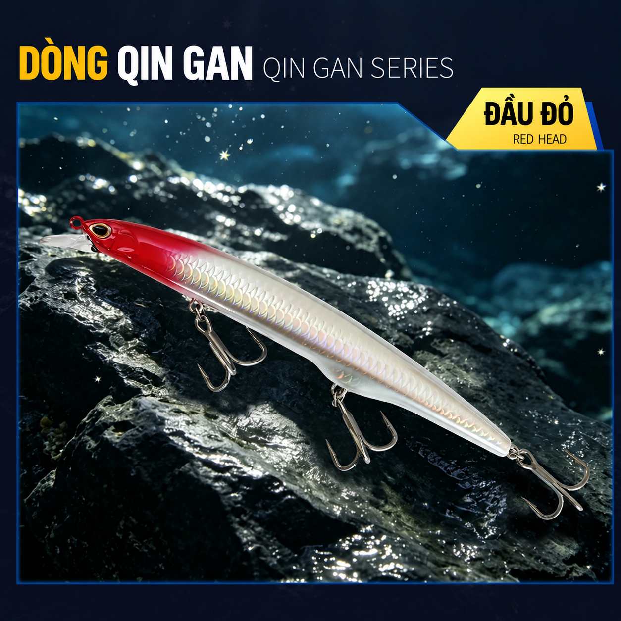 Mồi Lure Nổi Minnow Maris Deep F115