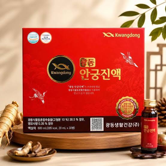 Tinh chất An Cung Ngưu Hoàng Hoàn dạng nước Kwangdong