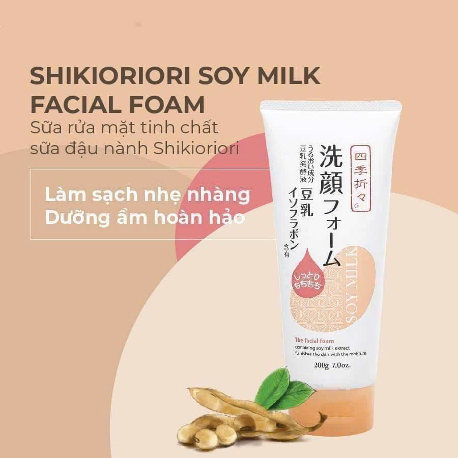 SỮA RỬA MẶT DƯỠNG ẨM ĐẬU NÀNH