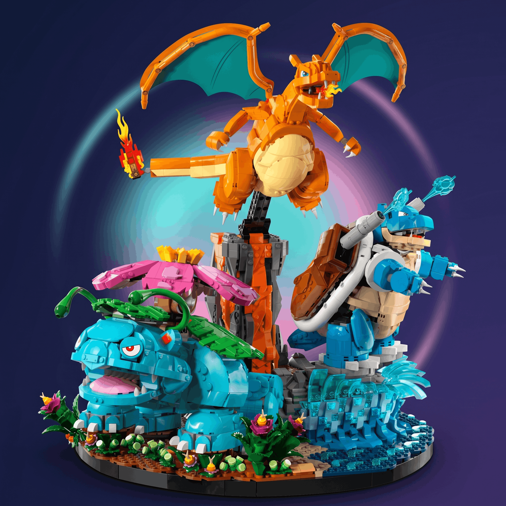 Pokémon Venusaur, Charizard và Blastoise