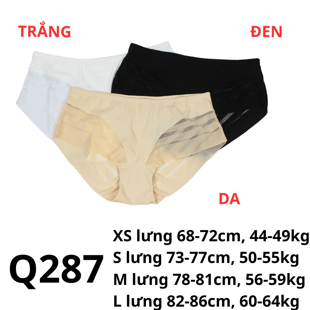 Q287- Quần chip lưới