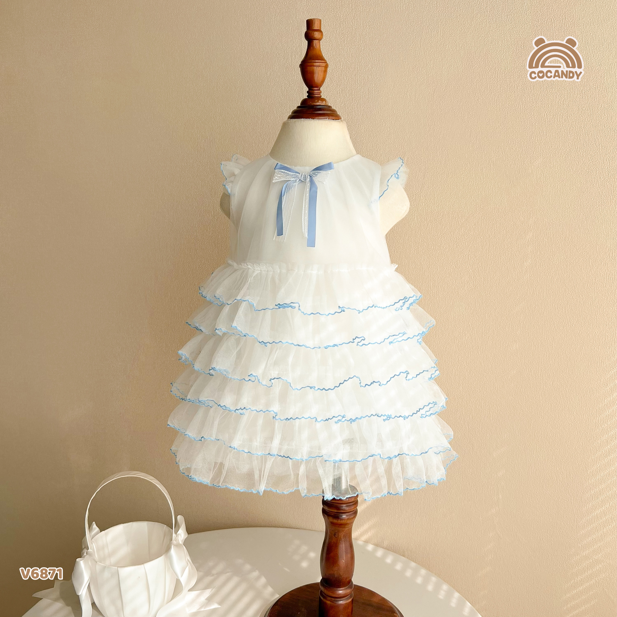 Váy cộc TRẮNG Cloud Dress