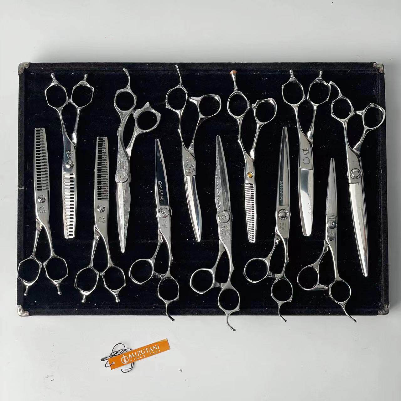 Kéo cắt tóc Mizutani Master – D17 / D02 / D07 / Z2 / Yugagi (Hàng order)_thumbnail_2