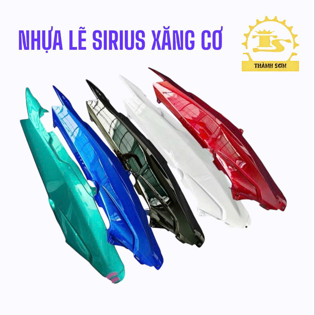 Bộ 2 món ốp sườn sau Sirius Xăng cơ - Nhựa ABS loại 1_thumbnail_0