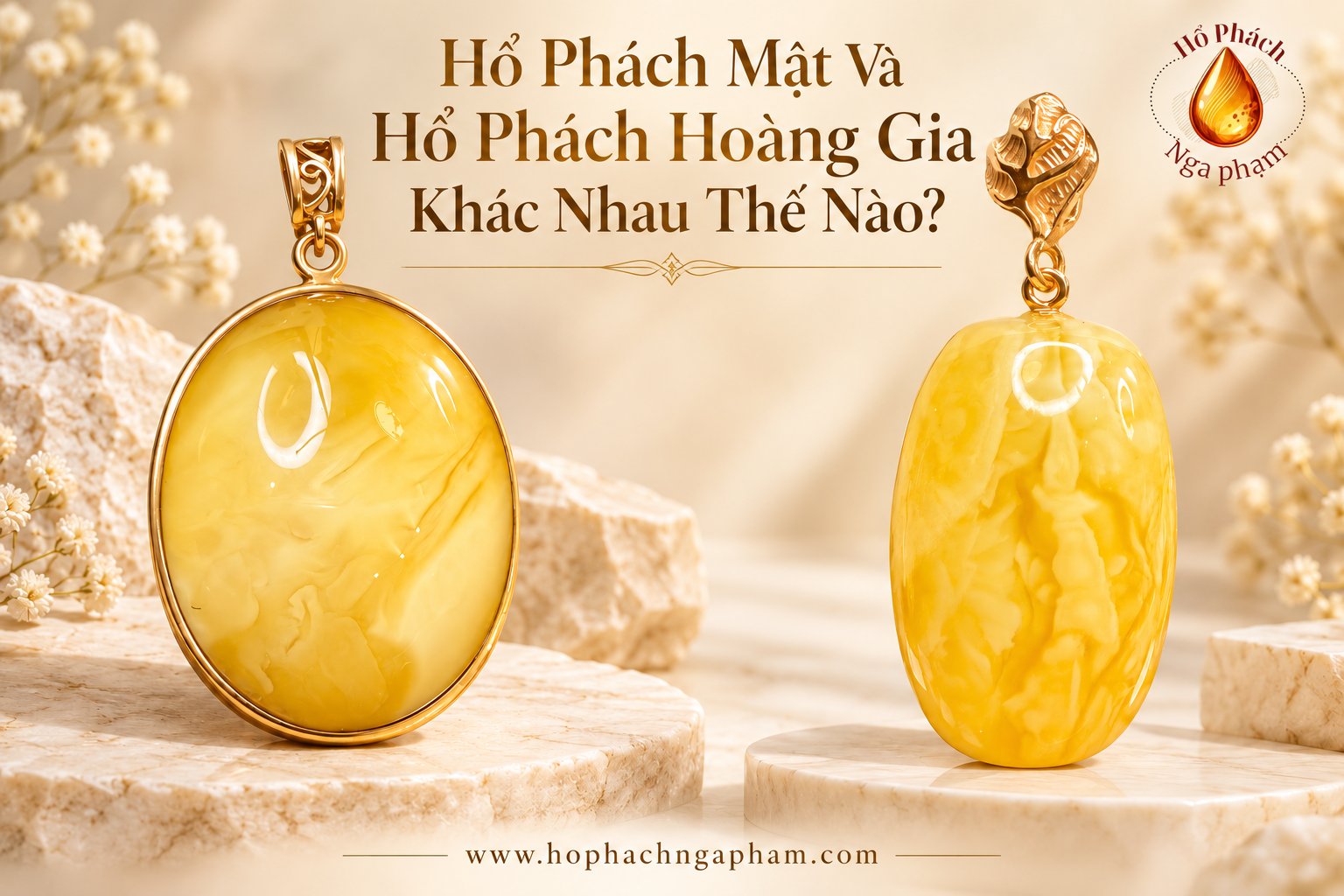 Hổ Phách Mật Và Hổ Phách Hoàng Gia Khác Nhau Thế Nào?