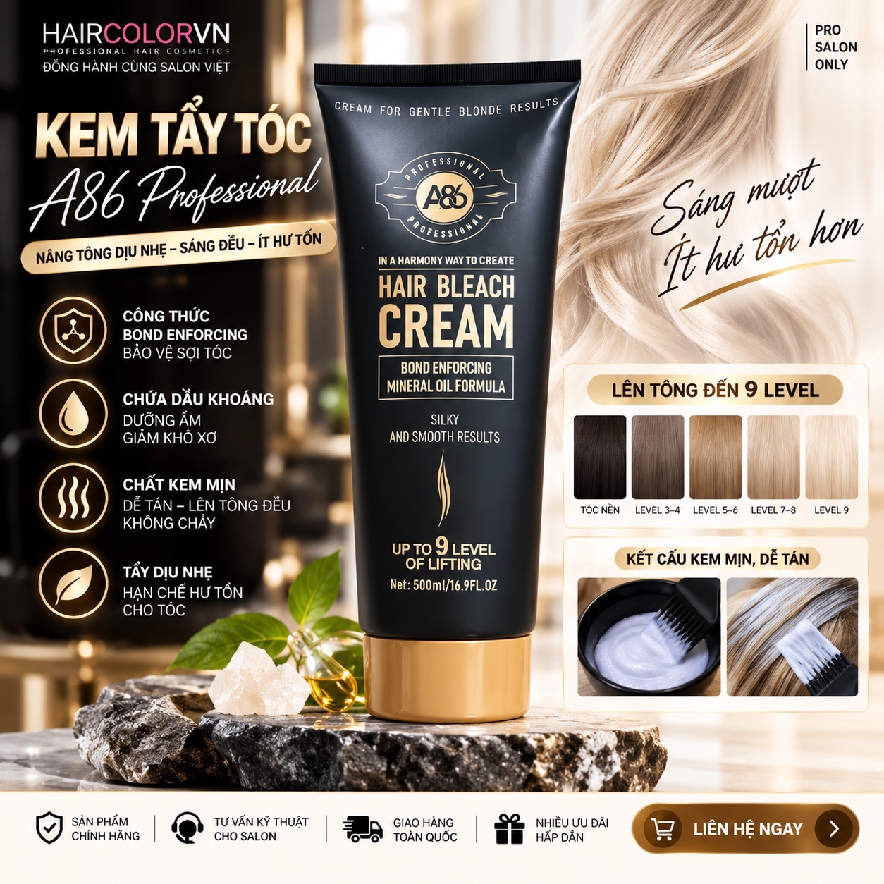 Kem tẩy A86 típ 500gr