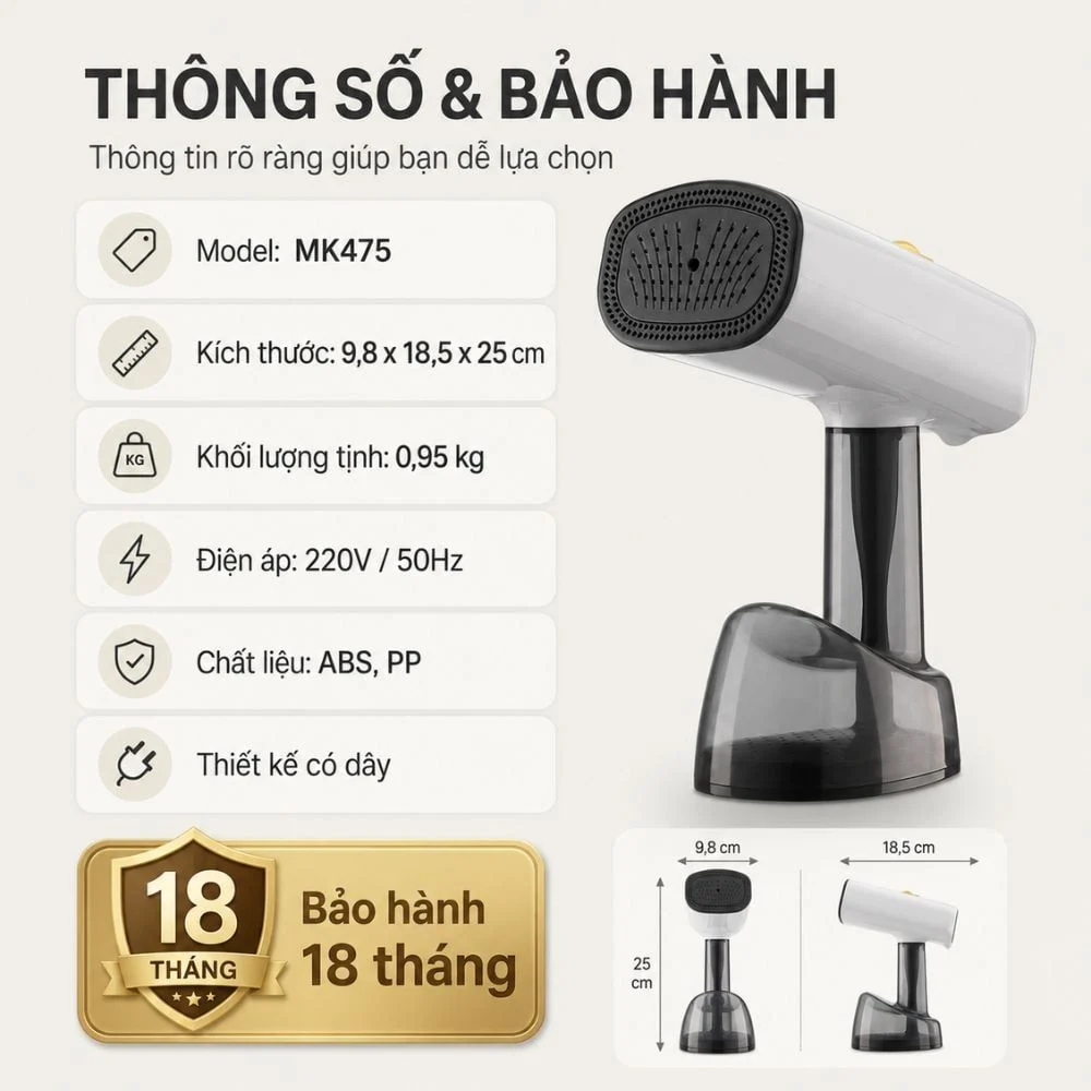 Bàn Ủi Hơi Nước Hút Giữ Vải Kachi MK475 – Giữ Vải Ổn Định, Ủi Phẳng Dễ Hơn_thumbnail_10